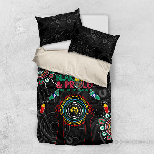 Blak Loud and Proud NAIDOC 2024 Bedding Set Indigenous Aboriginal