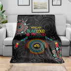 Blak Loud and Proud NAIDOC 2024 Blanket Indigenous Aboriginal
