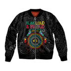 Blak Loud and Proud NAIDOC 2024 Bomber Jacket Indigenous Aboriginal