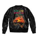 Blak Loud and Proud NAIDOC 2024 Bomber Jacket Indigenous Aboriginal