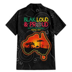Blak Loud and Proud NAIDOC 2024 Family Matching Mermaid Dress and Hawaiian Shirt Indigenous Aboriginal