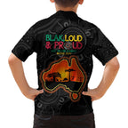 Blak Loud and Proud NAIDOC 2024 Family Matching Summer Maxi Dress and Hawaiian Shirt Indigenous Aboriginal