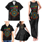 Blak Loud and Proud NAIDOC 2024 Family Matching Tank Maxi Dress and Hawaiian Shirt Indigenous Aboriginal