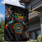 Blak Loud and Proud NAIDOC 2024 Garden Flag Indigenous Aboriginal