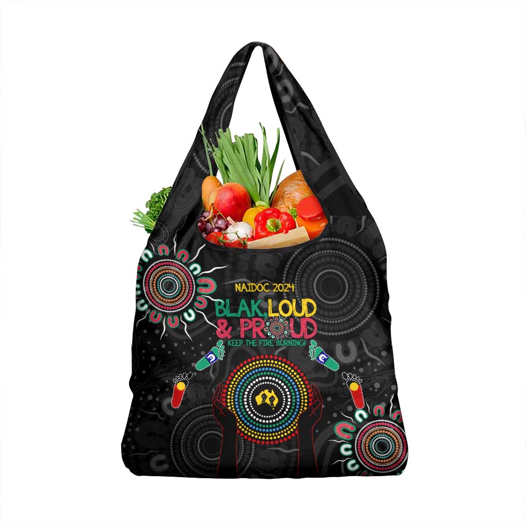 Blak Loud and Proud NAIDOC 2024 Grocery Bag Indigenous Aboriginal