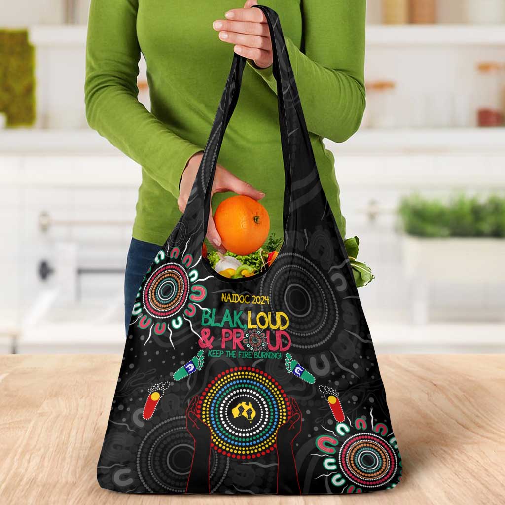 Blak Loud and Proud NAIDOC 2024 Grocery Bag Indigenous Aboriginal