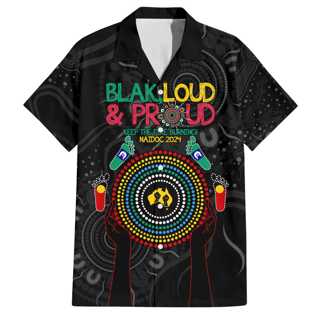 Blak Loud and Proud NAIDOC 2024 Hawaiian Shirt Indigenous Aboriginal