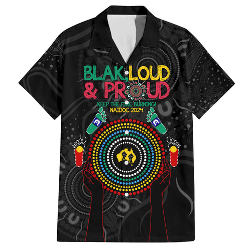 Blak Loud and Proud NAIDOC 2024 Hawaiian Shirt Indigenous Aboriginal