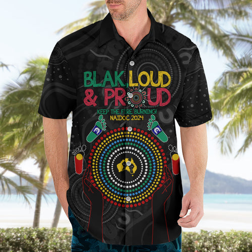 Blak Loud and Proud NAIDOC 2024 Hawaiian Shirt Indigenous Aboriginal