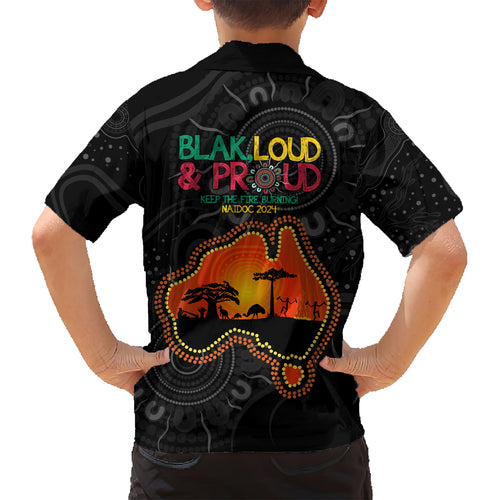 Blak Loud and Proud NAIDOC 2024 Hawaiian Shirt Indigenous Aboriginal