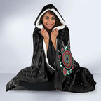 Blak Loud and Proud NAIDOC 2024 Hooded Blanket Indigenous Aboriginal
