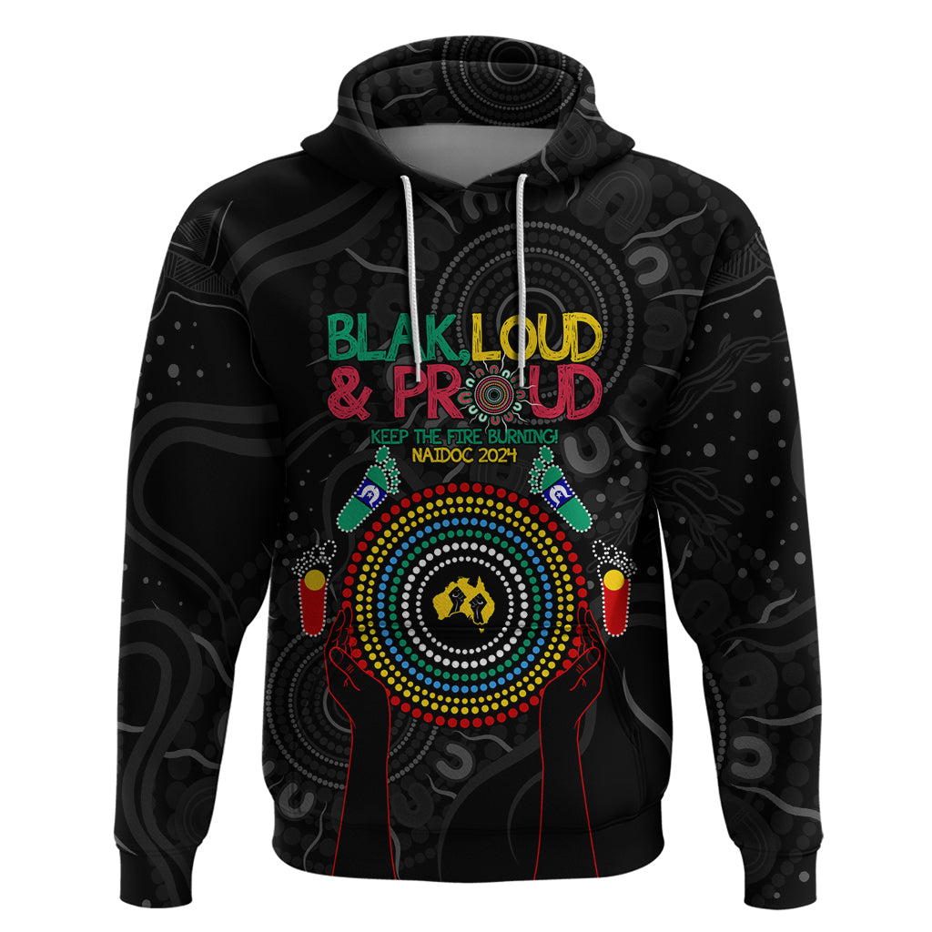 Blak Loud and Proud NAIDOC 2024 Hoodie Indigenous Aboriginal