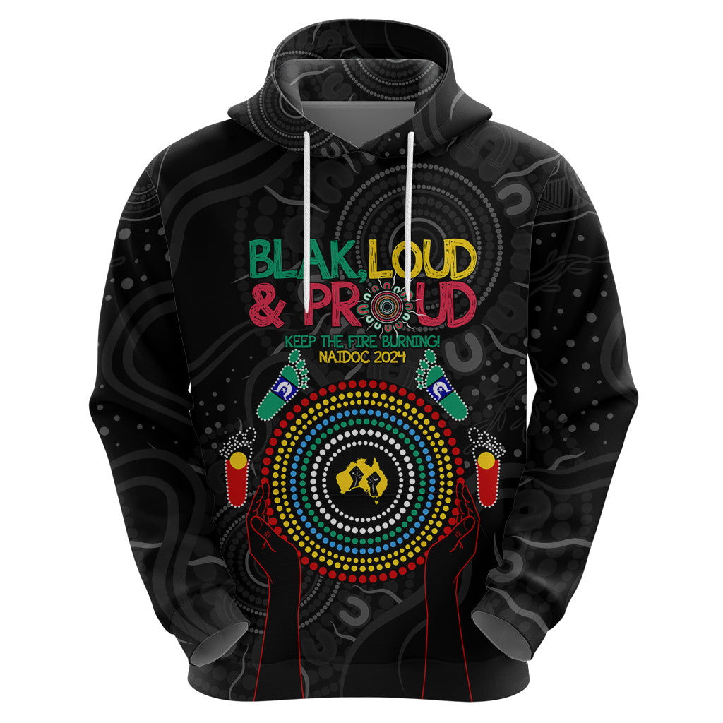 Blak Loud and Proud NAIDOC 2024 Hoodie Indigenous Aboriginal