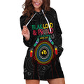 Blak Loud and Proud NAIDOC 2024 Hoodie Dress Indigenous Aboriginal