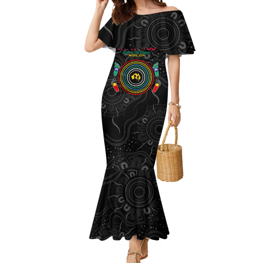 Blak Loud and Proud NAIDOC 2024 Mermaid Dress Indigenous Aboriginal