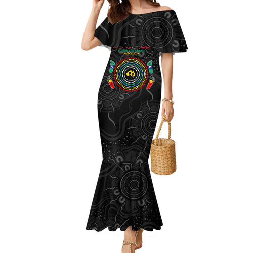 Blak Loud and Proud NAIDOC 2024 Mermaid Dress Indigenous Aboriginal