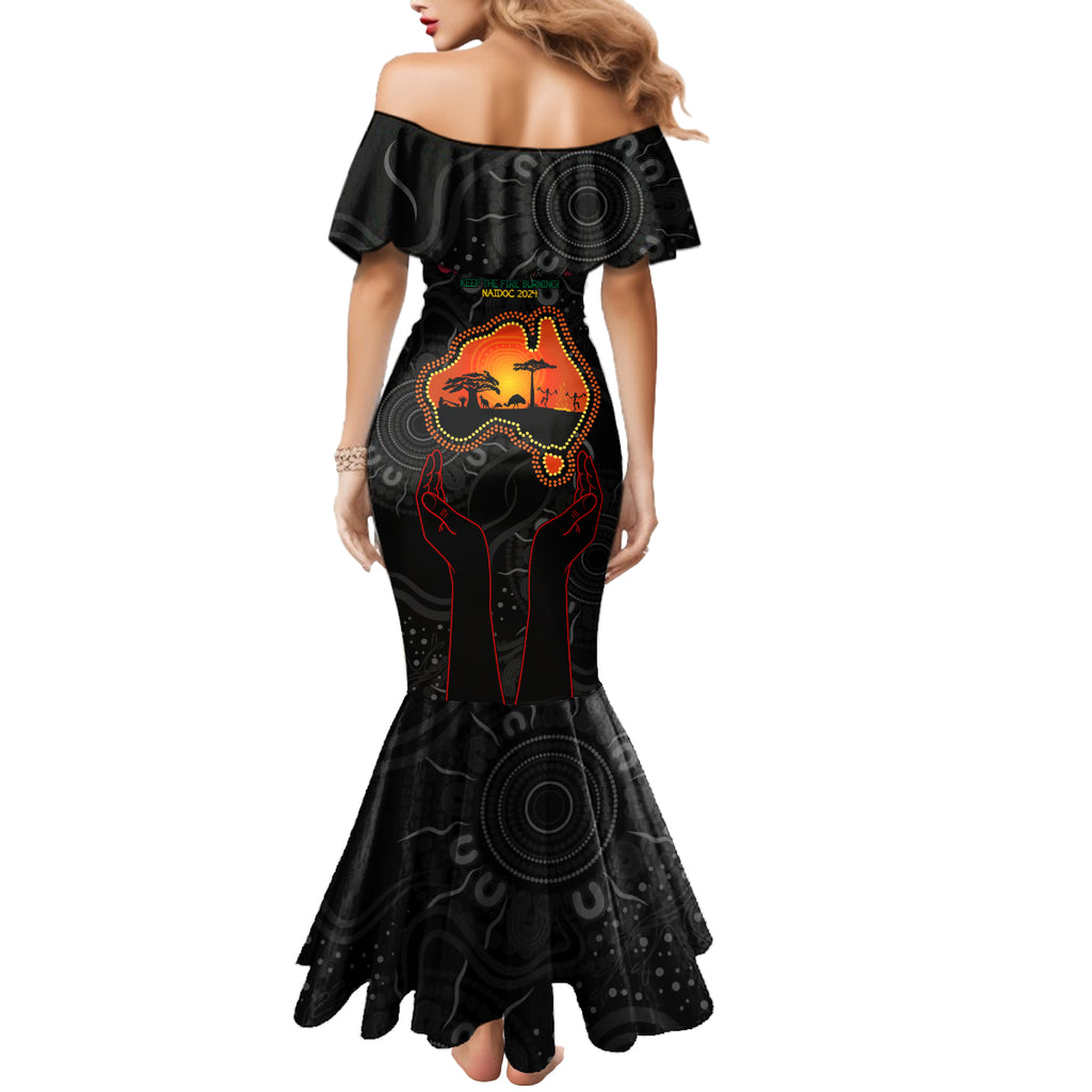 Blak Loud and Proud NAIDOC 2024 Mermaid Dress Indigenous Aboriginal