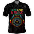 Blak Loud and Proud NAIDOC 2024 Polo Shirt Indigenous Aboriginal