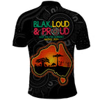 Blak Loud and Proud NAIDOC 2024 Polo Shirt Indigenous Aboriginal