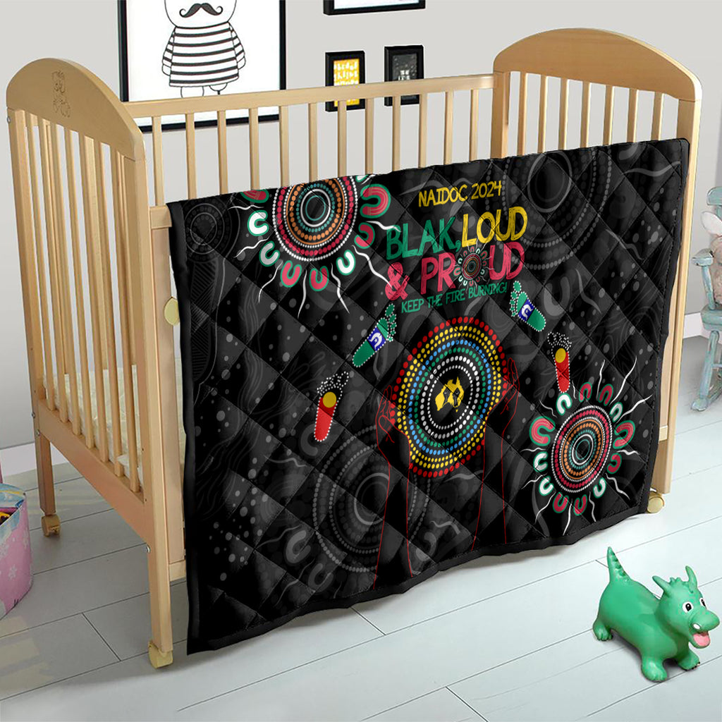 Blak Loud and Proud NAIDOC 2024 Quilt Indigenous Aboriginal
