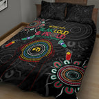 Blak Loud and Proud NAIDOC 2024 Quilt Bed Set Indigenous Aboriginal