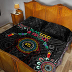 Blak Loud and Proud NAIDOC 2024 Quilt Bed Set Indigenous Aboriginal