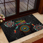 Blak Loud and Proud NAIDOC 2024 Rubber Doormat Indigenous Aboriginal