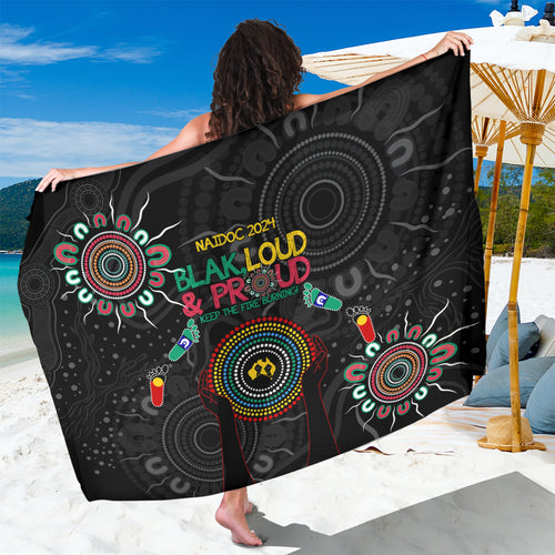 Blak Loud and Proud NAIDOC 2024 Sarong Indigenous Aboriginal
