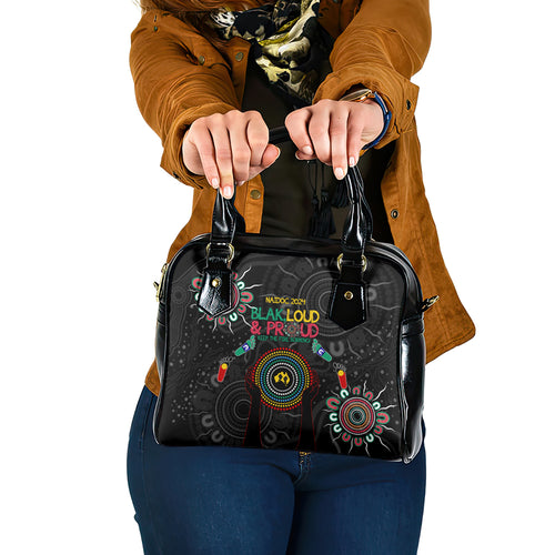 Blak Loud and Proud NAIDOC 2024 Shoulder Handbag Indigenous Aboriginal