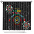 Blak Loud and Proud NAIDOC 2024 Shower Curtain Indigenous Aboriginal
