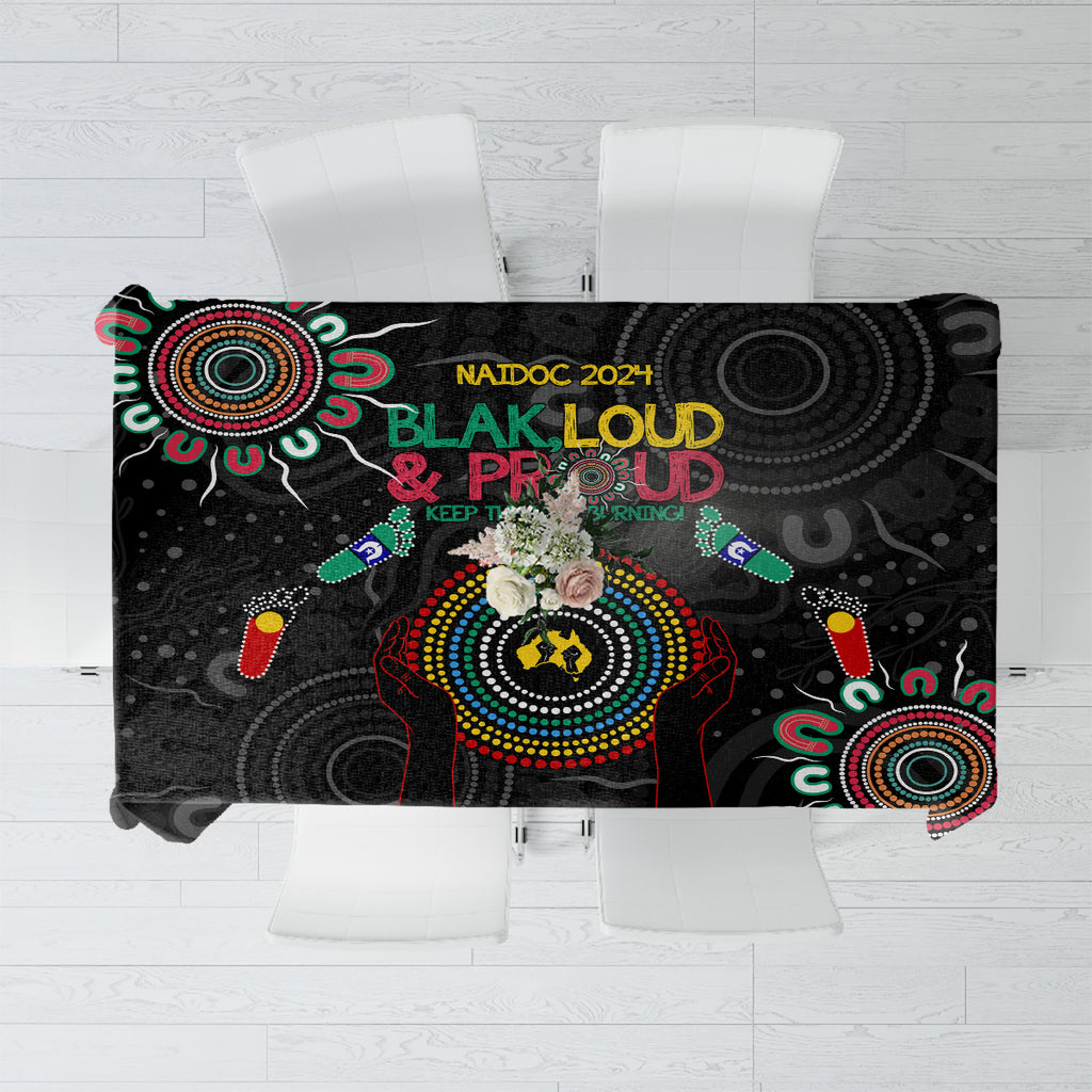 Blak Loud and Proud NAIDOC 2024 Tablecloth Indigenous Aboriginal