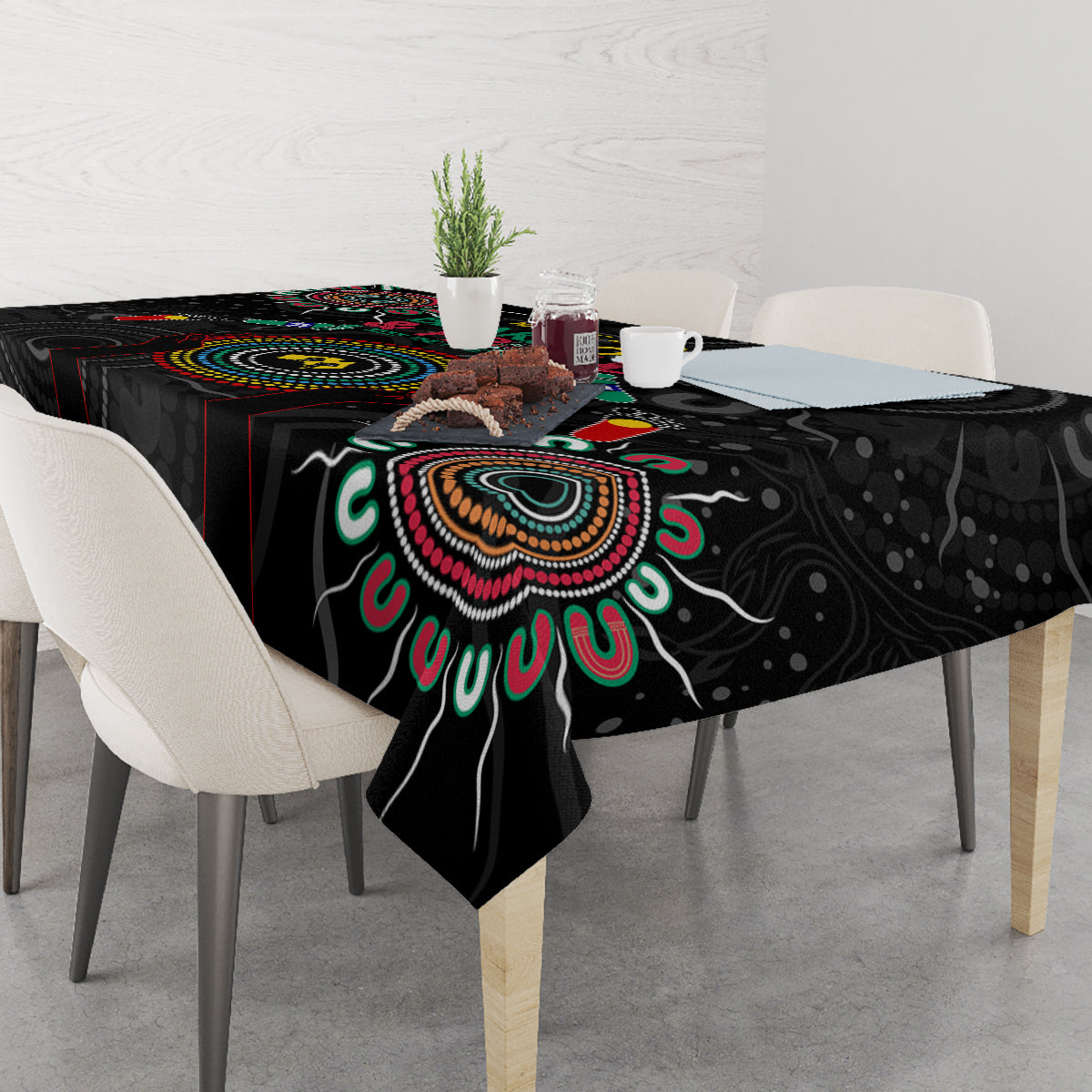 Blak Loud and Proud NAIDOC 2024 Tablecloth Indigenous Aboriginal