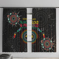Blak Loud and Proud NAIDOC 2024 Window Curtain Indigenous Aboriginal