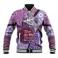 Personalised Australia Koala NAIDOC 2024 Baseball Jacket Keep the Fire Burning