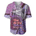 Personalised Australia Koala NAIDOC 2024 Baseball Jersey Keep the Fire Burning