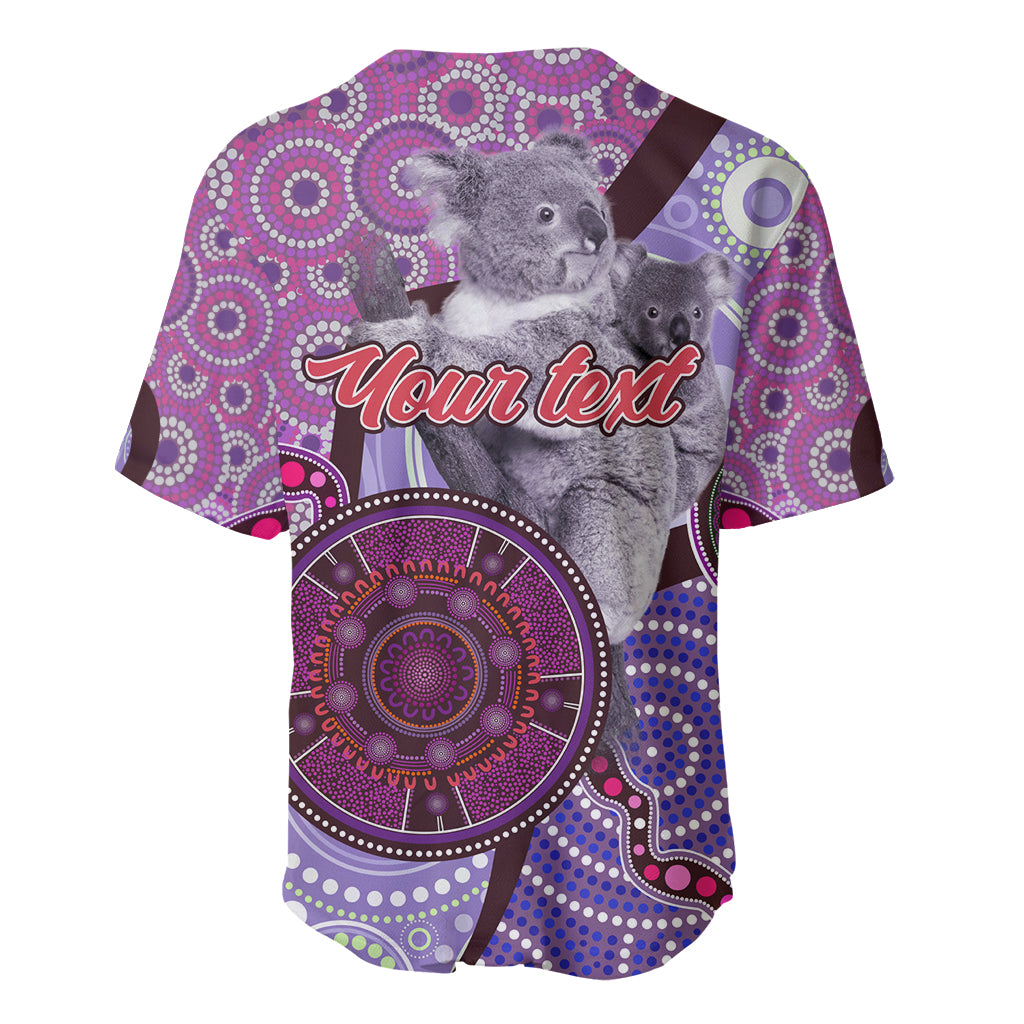 Personalised Australia Koala NAIDOC 2024 Baseball Jersey Keep the Fire Burning