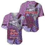 Personalised Australia Koala NAIDOC 2024 Baseball Jersey Keep the Fire Burning