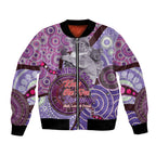 Personalised Australia Koala NAIDOC 2024 Bomber Jacket Keep the Fire Burning