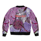 Personalised Australia Koala NAIDOC 2024 Bomber Jacket Keep the Fire Burning