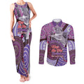 Personalised Australia Koala NAIDOC 2024 Couples Matching Tank Maxi Dress and Long Sleeve Button Shirt Keep the Fire Burning