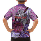 Personalised Australia Koala NAIDOC 2024 Family Matching Mermaid Dress and Hawaiian Shirt Keep the Fire Burning