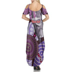 Personalised Australia Koala NAIDOC 2024 Family Matching Summer Maxi Dress and Hawaiian Shirt Keep the Fire Burning
