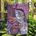 Personalised Australia Koala NAIDOC 2024 Garden Flag Keep the Fire Burning