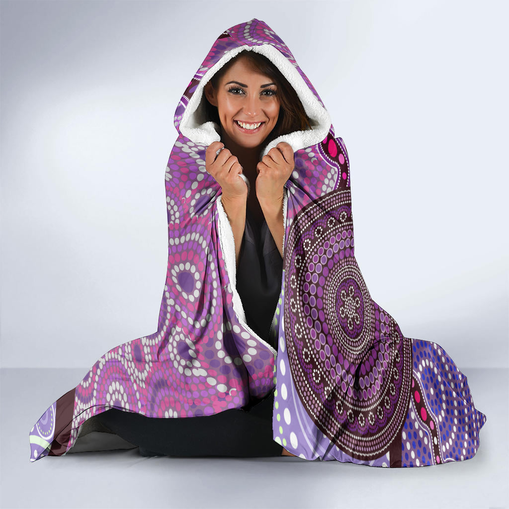 Personalised Australia Koala NAIDOC 2024 Hooded Blanket Keep the Fire Burning