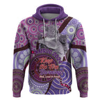 Personalised Australia Koala NAIDOC 2024 Hoodie Keep the Fire Burning