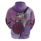 Personalised Australia Koala NAIDOC 2024 Hoodie Keep the Fire Burning
