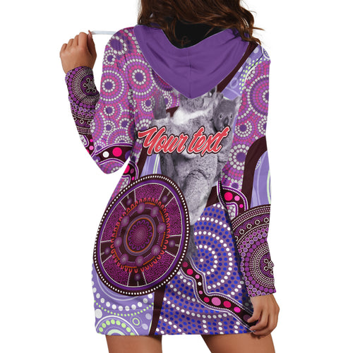 Personalised Australia Koala NAIDOC 2024 Hoodie Dress Keep the Fire Burning