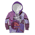 Personalised Australia Koala NAIDOC 2024 Kid Hoodie Keep the Fire Burning