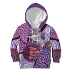 Personalised Australia Koala NAIDOC 2024 Kid Hoodie Keep the Fire Burning