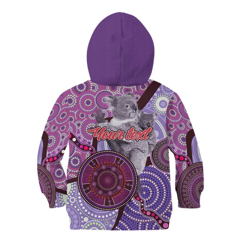 Personalised Australia Koala NAIDOC 2024 Kid Hoodie Keep the Fire Burning